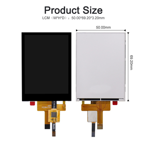 240 Touch capacitivo Polcd 2.8*320 IPS visualizzazione MCU 16bit interfaccia 10pin 2.8 pollici TFT Display modulo LCD - Product Image 2