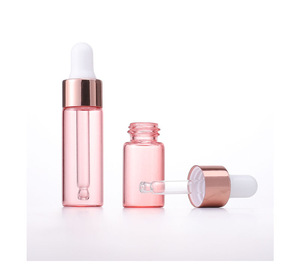 Custom Printed 1ml <strong>2ml</strong> 3ml 5ml Mini <strong>Empty</strong> Glass Samples With Pipette Rose Gold Vial Glass <strong>Dropper</strong> <strong>Bottle</strong> - Product Image 5