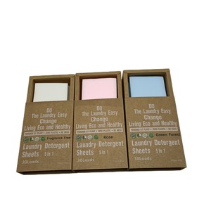 自有品牌环保清新香味衣物深层清洁洗涤剂无塑料洗衣粉床单