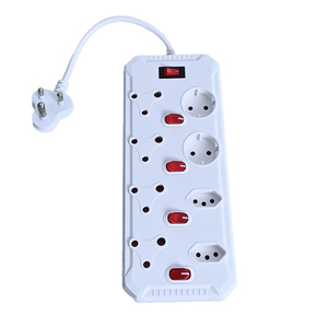 South Africa Standards OEM ODM 1 Switches 8 Outlets <strong>Extension</strong> <strong>Socket</strong> Multi Plug <strong>Extension</strong> Cord Power <strong>Socket</strong> - Product Image 4