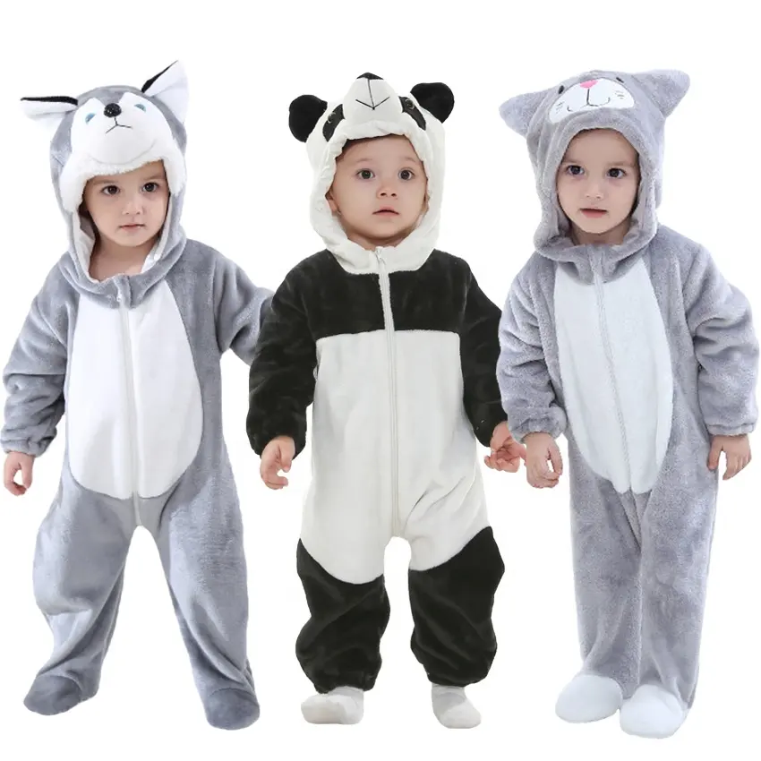 Traje de Animal de Halloween para recién nacido, mono bonito para niño pequeño, ropa de vestir para niños