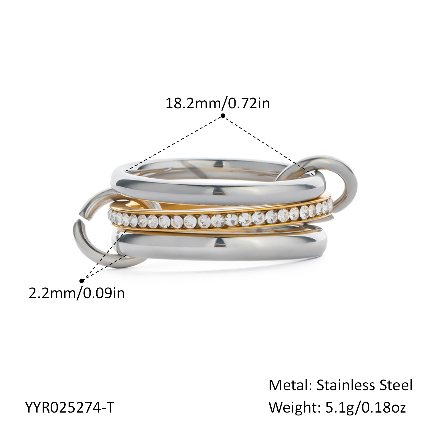 Silver YYR025274-T