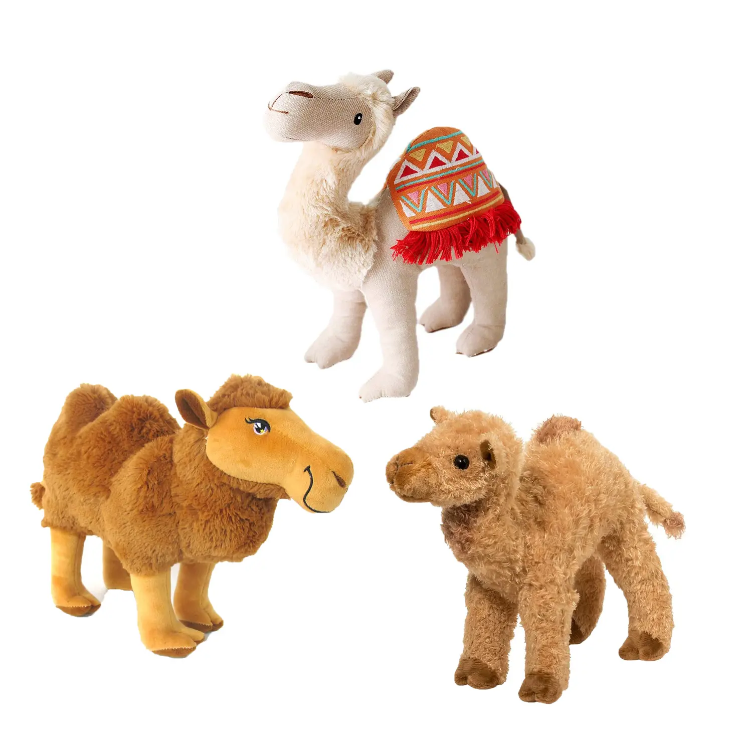High Quality Wildlife Stuffed Animal Camel Plush Toys Zoo Party Prop Best Birthday Gift Idea For Children