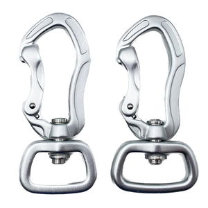 Jrsgs Nhôm Biểu Tượng Tùy Chỉnh Con Chó Dây Xích Carabiners Vít Khóa 4KN Xoay Snap Hook 7810d7b - Product Image 3