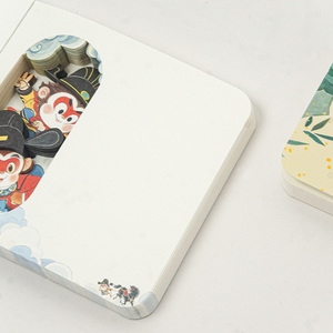 Mini Túi Nhật ký sáng tạo khỉ Vua chủ đề 3D laser khắc trẻ em 'món quà - Product Image 5