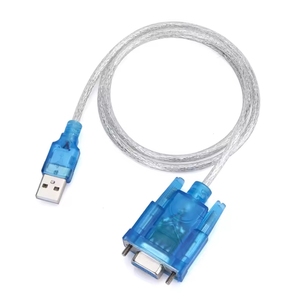 白色0.8M USB 2.0至RS232串行DB9计算机母适配器转换器电缆 - Product Image 6