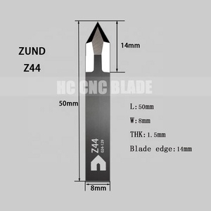 ใบมีดตัดแบบดิจิทัล CNC สำหรับตัดกระดาษแข็งกระดาษ Z10ตัด Z13 Z12 Z11 Z45 Z44ทำจากโลหะผสมบรรจุในกล่อง - Product Image 3