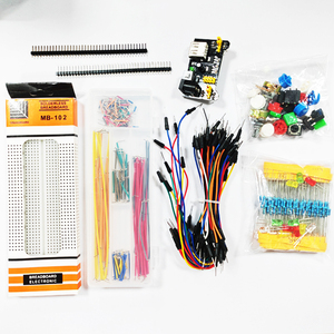 Kit DIY Project Starter Kit per Arduino UNO R3 Kit elettronico da te Set di componenti elettronici con scatola 830 Breadboard a puntini