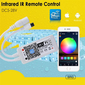 LED灯条灯WiFi RGB RGBW控制器DC 5V-28V Android IOS APP魔法家居IR控制 - Product Image 3