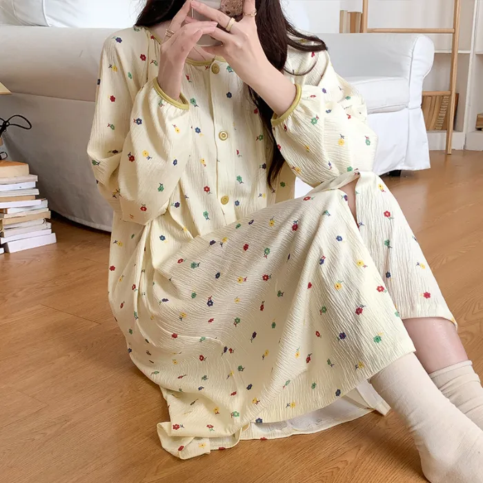 2023 pyjamas mignon femme coton bambou dames noël nouveau design femmes ensemble imprimé à manches longues pijamas mujer femmes vêtements de nuit