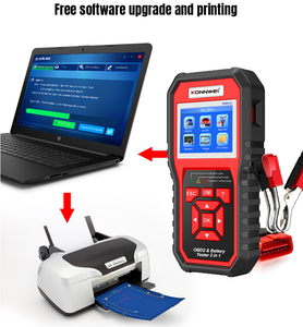 Schlüssel Programmierung Fehler code leser OBD-Scanner für Motor ECU Konnwei KW870 Diagnose gerät für alle Fahrzeuge Diagnose werkzeuge - Product Image 2