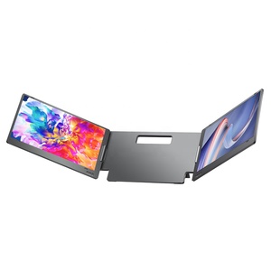 14 Inch Dual Screen Extender <strong>LCD</strong> <strong>Monitor</strong> <strong>Computer</strong> <strong>Display</strong> Portable Foldable Laptop <strong>Monitor</strong> Triple Screen <strong>Monitor</strong> - Product Image 1