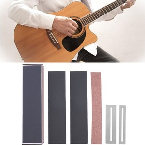 ギターフレットレベリングファイル音響弦サンディングビームサンドペーパーDIY Luthierツール152mm - Product Image 4