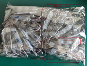 12V 3โมดูล LED กันน้ำโมดูลไฟสำหรับป้ายโฆษณากล่องไฟสีขาวอบอุ่นสีแดงสีเขียวไฟสัญญาณ LED 5630 6618 - Product Image 3