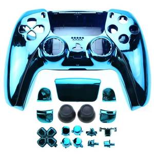 Set completo custodia cromata custodia custodia per PS5 Controller di ricambio Mod Kit per PS5 Controller Cover Case - Product Image 2