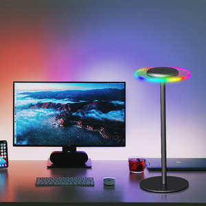 Festoon RGB Toque Da Lâmpada USB Recarregável Desk <span class=keywords><strong>Lamp</strong></span> Alimentado Por Bateria para Decoração Restaurant Party Jantar Bares Luz Ambiente