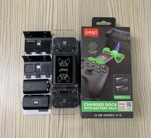 Handle Light-emitting Double-Seat Wireless Gamepad Joystick Charger Dual Controller Charging Base Stand for <strong>XBOX</strong> Series X/<strong>S</strong> - Product Image 6