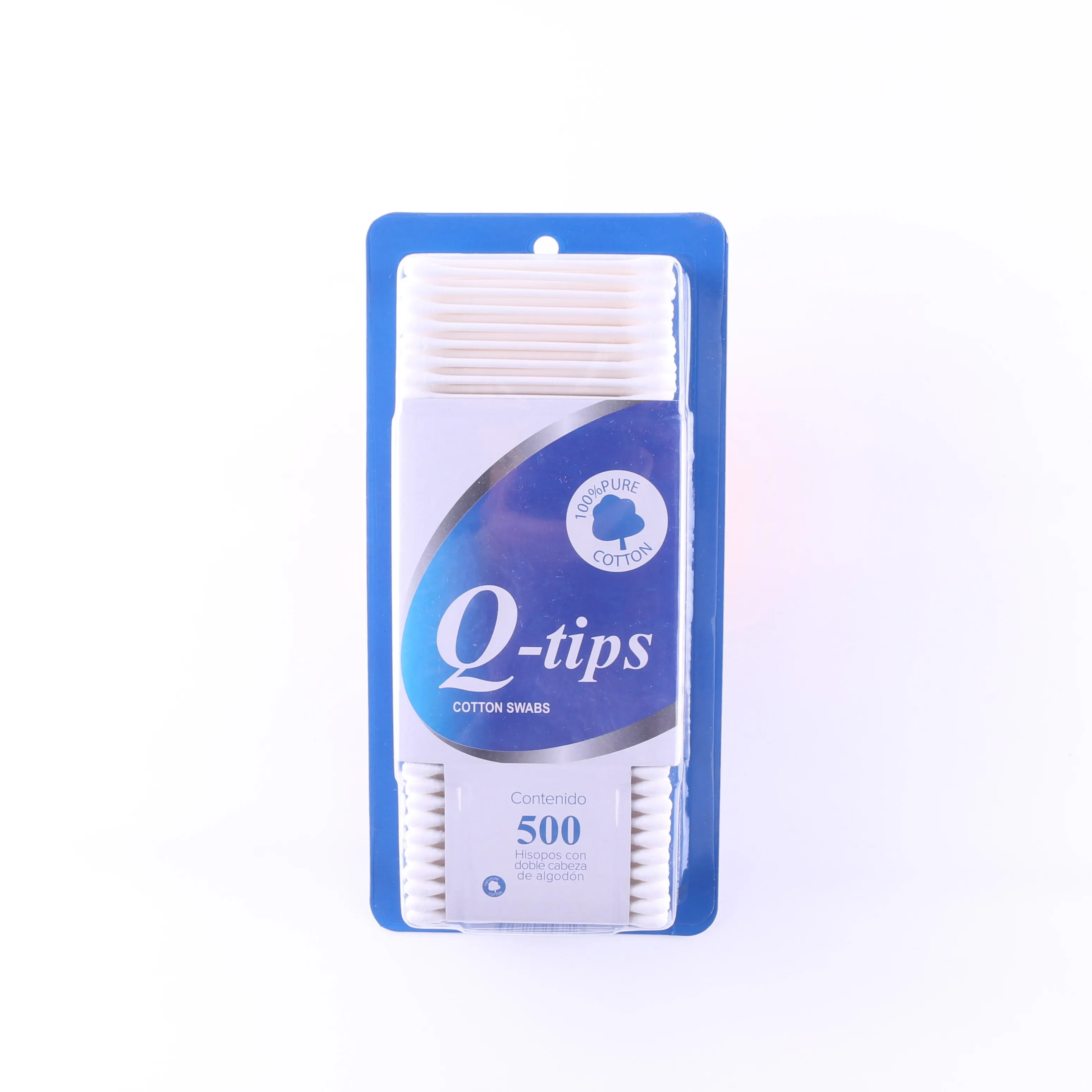 500 pezzi Q-tips bastoncini di carta Cotton fioc prezzo di fabbrica tamponi di cotone Q Tips