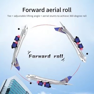 2.4G RTF simülasyon Boeing 747 Airbus A380 uzaktan kumanda kablosuz uçak oyuncak uçak modeli Rc uçak yeni popüler oyuncaklar - Product Image 2