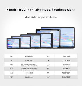 Touchscreen-Monitor 15.6 Kapazitiver Touchscreen-Monitor mit offenem Rahmen Industrieller LCD-Monitor - Product Image 6