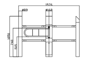 Cancello girevole HCW di sicurezza automatico per il sistema di controllo di accesso al supermercato cancello in acciaio inox altalena - Product Image 2