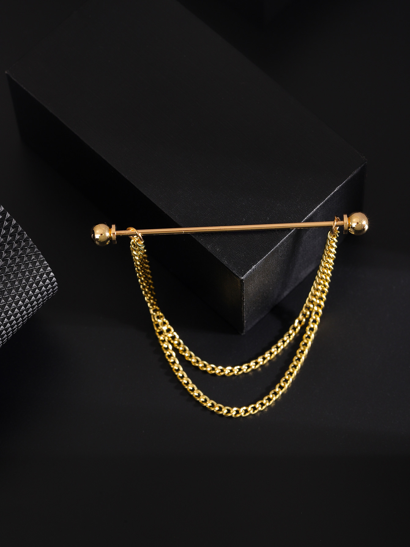 Round gold belt chain