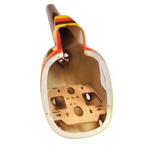 Rc gaz helikopter gövde 450 boyutu MD500D Magnum modelleri uçaklar - Product Image 3