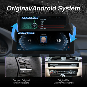 Android 13 AndroidカーステレオBMW 1シリーズNBT F20 F21 2013-2017ワイヤレスカープレイDSP GPS FMラジオ自動ヘッドユニットディスプレイ - Product Image 5