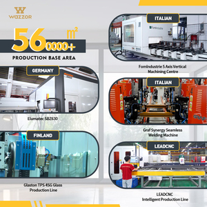 Wazzor Chất lượng cao Tự động cách âm nhôm điện dọc trượt nâng lên kính trượt cửa sổ với flyscreen cho ngôi nhà - Product Image 6