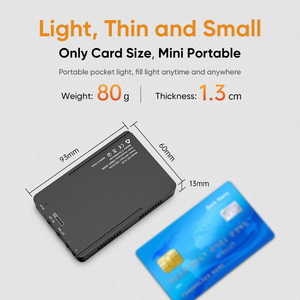 Apexel yeni varış cep dönebilir yumuşak LED dolgu ışığı ile telefon klip Smartphone kamera bilgisayar için - Product Image 5