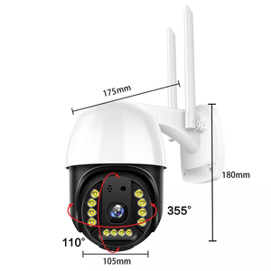快速船V380 pro 3MP H.265 wifi PTZ摄像机室外运动检测全高清无线IP PTZ摄像机5MP - Product Image 4