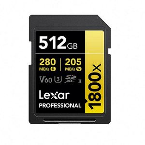 Original for Lexar Professional 1800X SD Card 128GB 256GB 64GB 512GB <strong>Memory</strong> Card up to 280MB/s 4K V60 <strong>Flash</strong> Card for Camera - Product Image 1