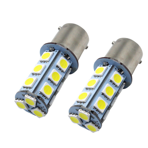 F2WORLD LED 1156 1157สำหรับรถยนต์, สัญญาณไฟเลี้ยว S25 18smd 5050หลอดไฟเบรคอัตโนมัติ12V