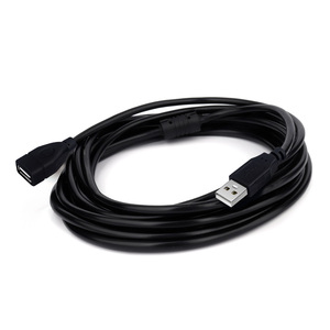 สาย USB สีดํา 10M 2.0 ส่วนต่อขยาย USB ชายกับหญิงสายเคเบิลข้อมูลสาย M/F Extender - Product Image 6