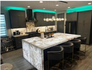 <strong>LED</strong> Backlight Sheet 19X9.5 Inches Each Unit Dimmable <strong>LED</strong> Panel for Backlit Translucent Stone/Marble/Onyx/Quartz Countertops Wall - Product Image 6