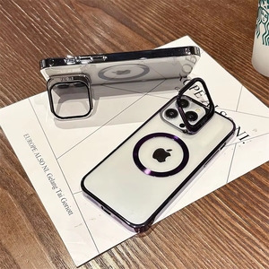 2025 kablosuz şarj iphone için kılıf 16 15 14 13 12 11 Pro Max darbeye ince PC temizle telefon kılıfı Apple Iphone için - Product Image 2