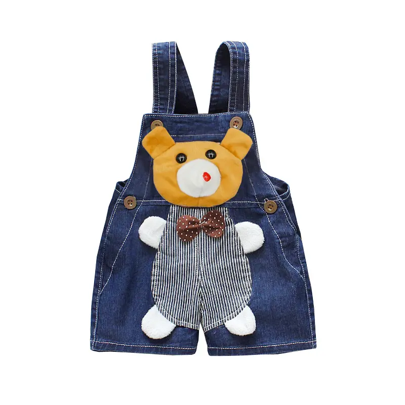 Boys And Girl Baby Jumpsuit Summer Cute Overall Baby Clothes Wholesale Baby Blue Jean Rompers