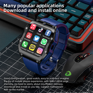 4g安卓9.1智能手表APPLLP 3最大4 + 128GB全球定位系统双摄像头IP68防水sim卡智能手表 - Product Image 2