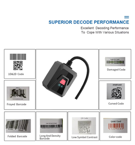 Módulo de escaneo de código MRZ para pasaporte EDOO, máquina de autoservicio para Visa, escáner fijo, escáner de código QR, - Product Image 6