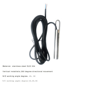 Supply NO NC 6 to 50 Different Angle Degree Mercury Tilt <strong>Sensor</strong> Motion <strong>Sensor</strong> Ball <strong>Switch</strong> / Vibration <strong>Switch</strong> - Product Image 6