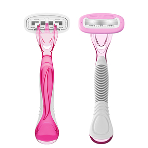 5 лезвий одноразовая Женская бритва с большой обрамляемой смазкой - Product Image 2