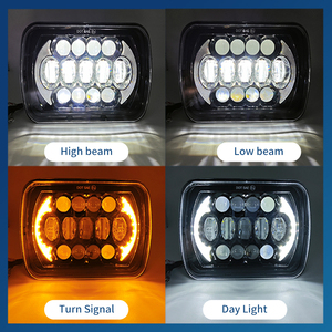 ไฟหน้า LED 5X7ออฟโรด4x4แบบมัลติฟังก์ชั่นไฟหน้า7นิ้วพร้อมไฟเลี้ยวสำหรับ Jeep/Wrangler - Product Image 2
