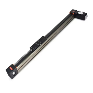 Módulo de riel de guía de actuador lineal accionado por correa Cnc de alta velocidad, rieles de guía lineales para máquina Cnc, Tobogán eléctrico - Product Image 2