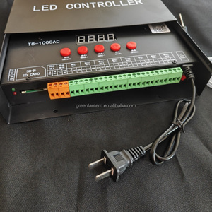 220V 8 Ausgang T8-1000AC programmier bares LED-Modul Röhren licht regler 8192 Pixel SD-Karte Digital adressierbarer RGB-LED-Controller