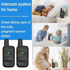 Mini intercomunicadores Sistema de comunicación inalámbrico de habitación a habitación para uso en oficina Trabajo de negocios con intercomunicador de estación