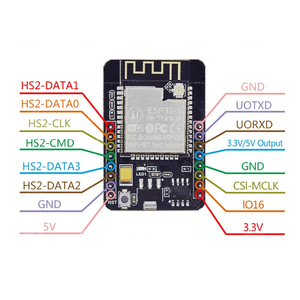 Placa DE DESARROLLO ESP32, Wifi, BT, con módulo de cámara, OV2640, de 1, 2, 2, 1, 2, 1, 2, 1, 2 - Product Image 4