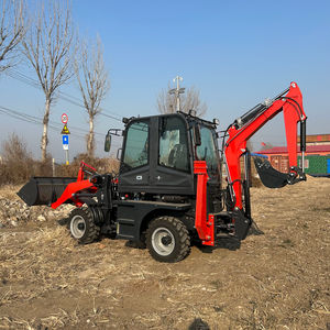 New Diesel 4x4 Mini Front Loader 1.5-2 Ton Rated <strong>Load</strong> Bucket Attachment CE EPA Engine Backhoe Excavator Loader Pump <strong>Core</strong> - Product Image 5