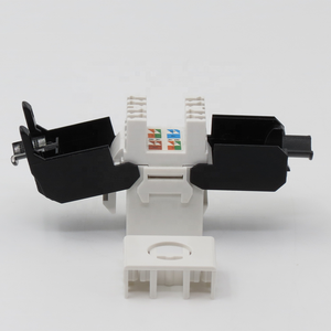 OEM放大器型RJ45 Cat6 180度UTP非屏蔽模块化梯形插孔，用于网络FTP连接器和接线板模块 - Product Image 5