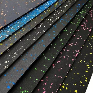 Snbo 3-12mm Thick Indoor Gym <strong>Flooring</strong> Rolls <strong>EPDM</strong> <strong>Rubber</strong> <strong>Flooring</strong> Mat for Fitness - Product Image 5