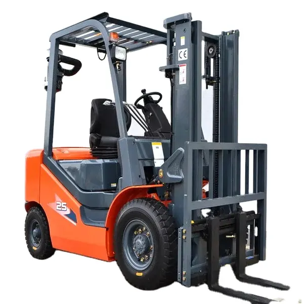 Tewrex HELI CPCD50 5 ton Forklift With Paper Clamp Sweeper Mount Bracket forklifts earth moving